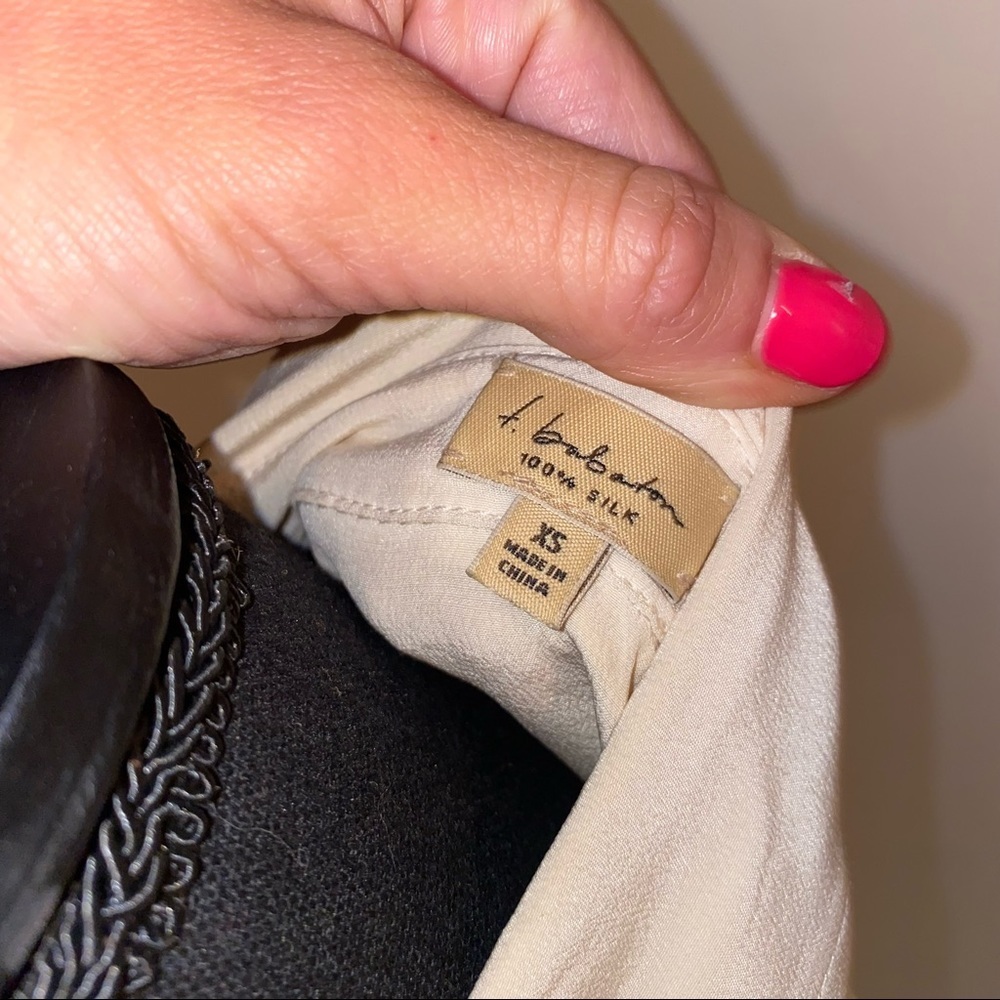 100% Silk Button Down - image 4